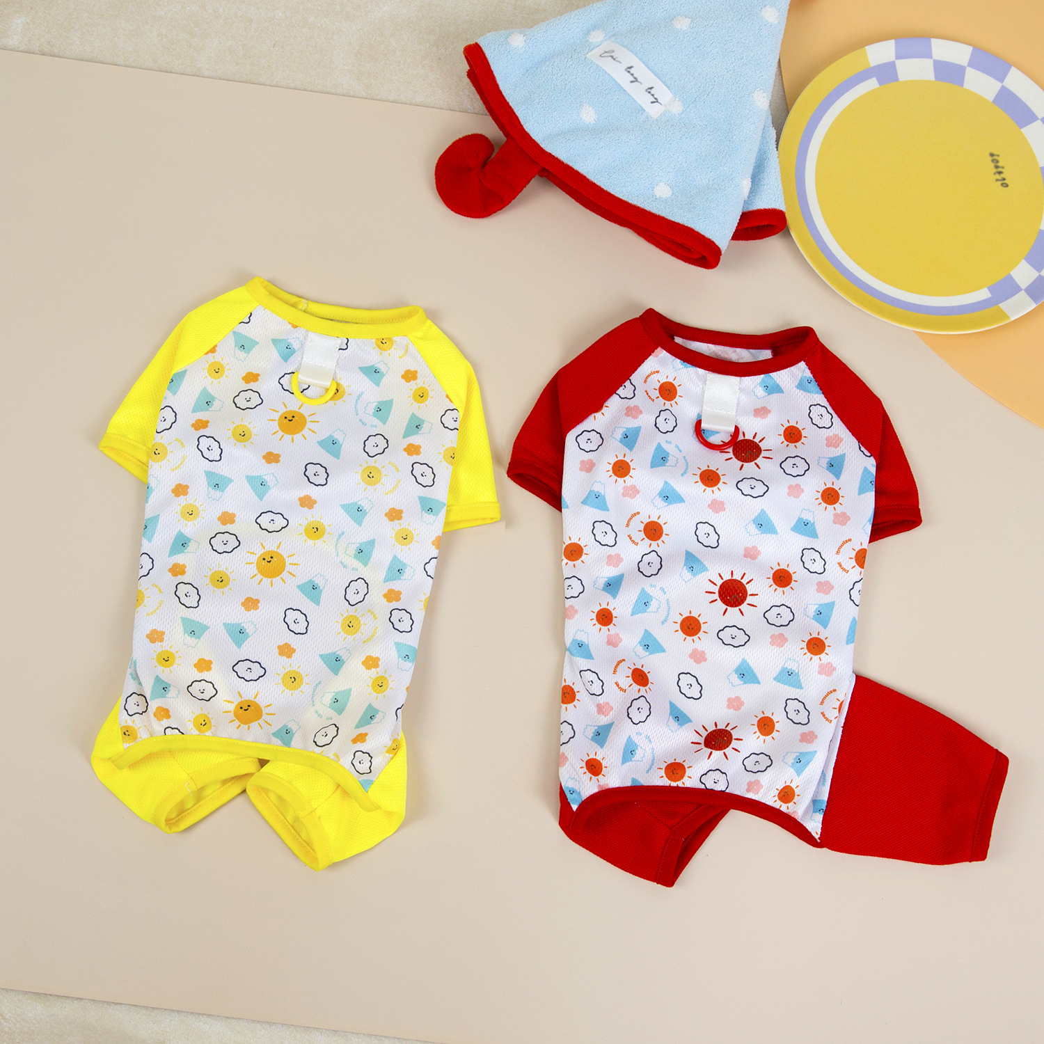 Dog Clothes Dog Pajamas Costumes for Indoor Outdoor Comfortable Puppy Pajamas Soft Breathable Dog Jumpsuit Shirt Coat for Medium and Small Dog XL A82