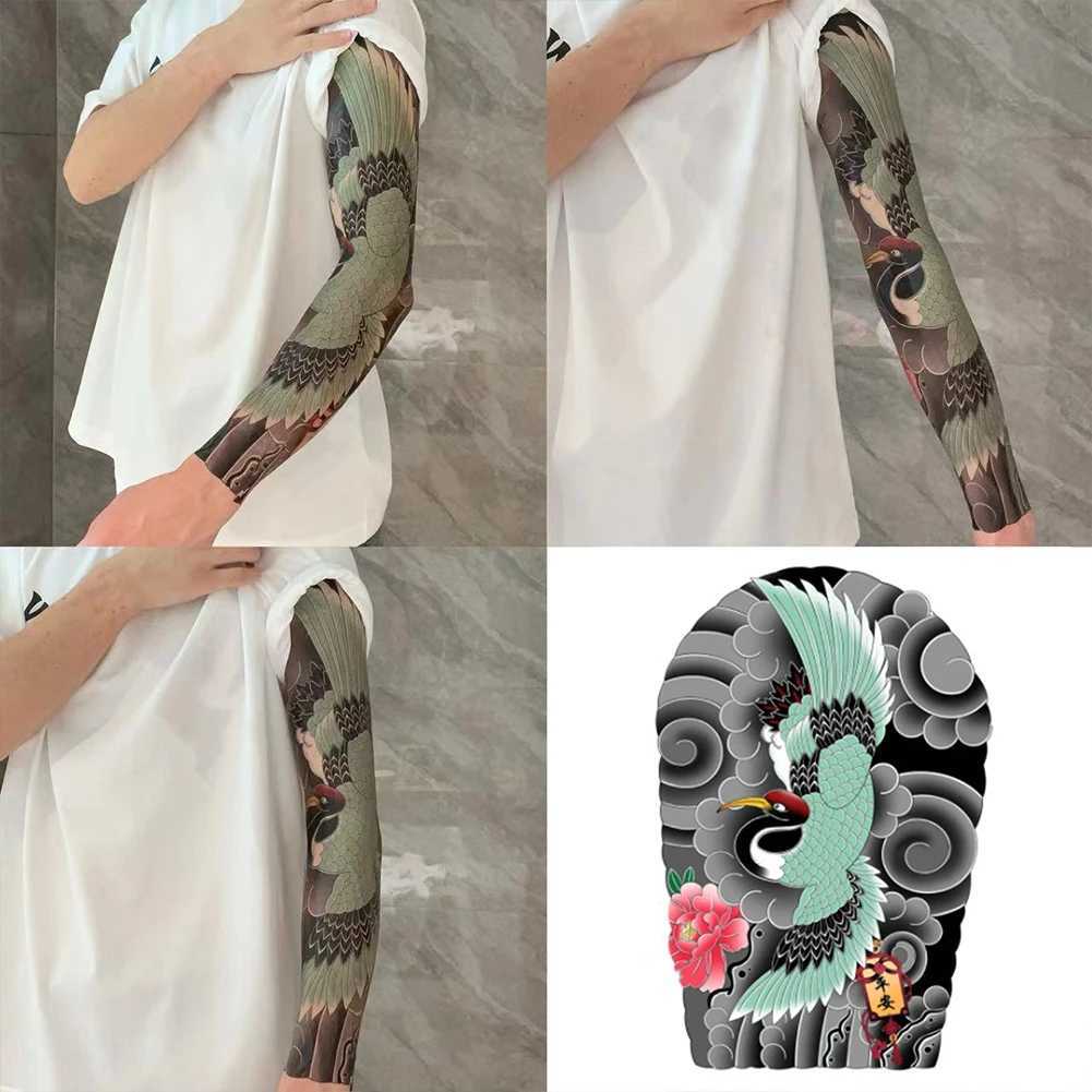 Full arm traditional style waterproof tattoo stickers for boys and girls temporary art tattoo stickersXJ25414