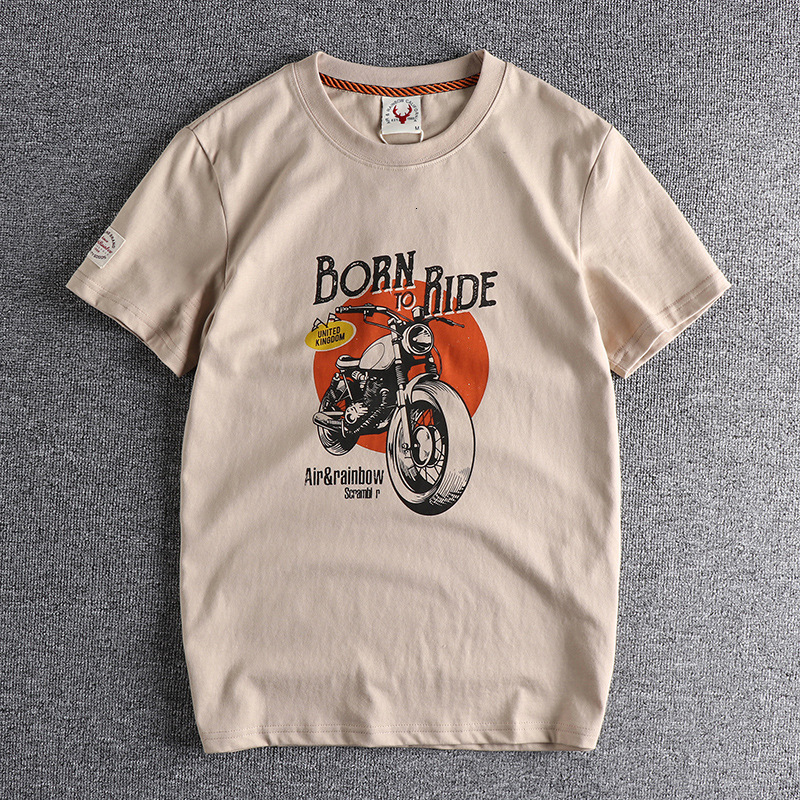 Multi pattern summer new Hong Kong Style printed short sleeve t-shirt mens comfortable round neck versatile youth half sleeve