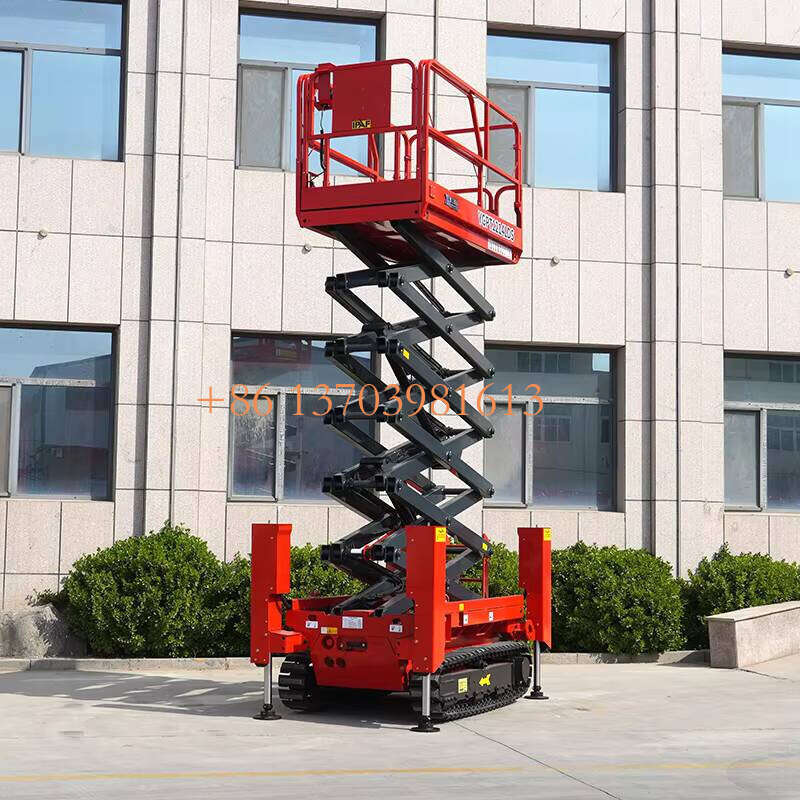 Aerial Battery-Powered Construction Lifter Self-Propelled 8m 10m 12m Mobile Lifter Electric Hydraulic Scissor Lift