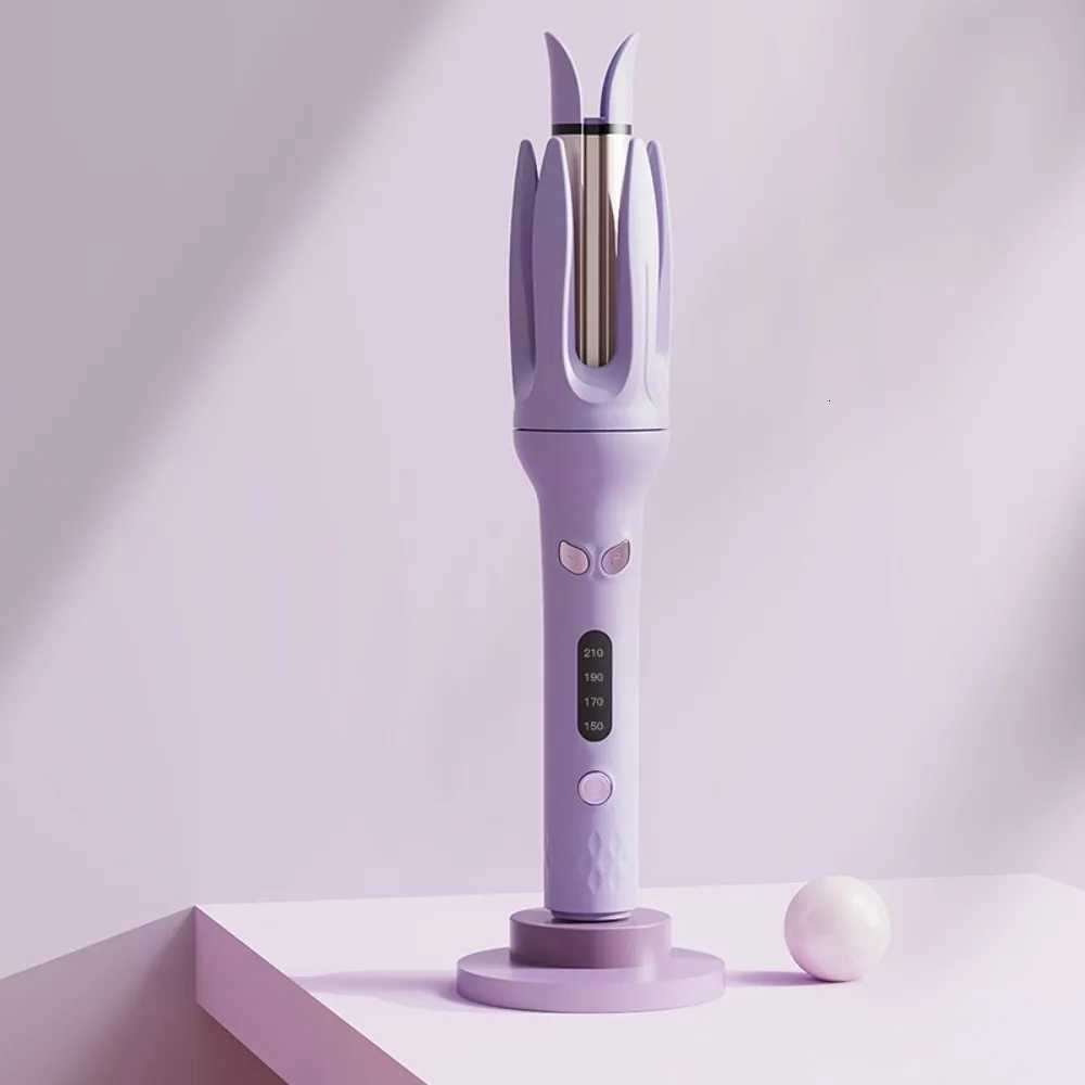 28mm Barrel Automatic Hair Curler Anti-Tangle Design Negative Ions Technology Rotating Curl Iron Quick Styling Ceramic CoatingT251114