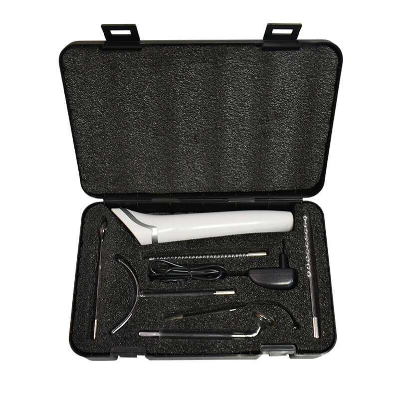 Handheld High Frequency Beauty Hine 6 In 1 Electrode Wand Violet Ray Hair Growth Wrinkles Removal Skin Care Tool