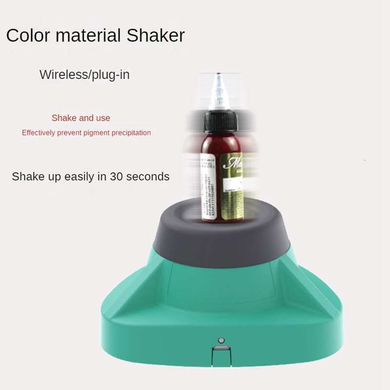 Electric Pigment Nail Gel Polish Shaker Tattoo Vortex Mixer Laboratory Color Shaker, US Plug Easy To Use