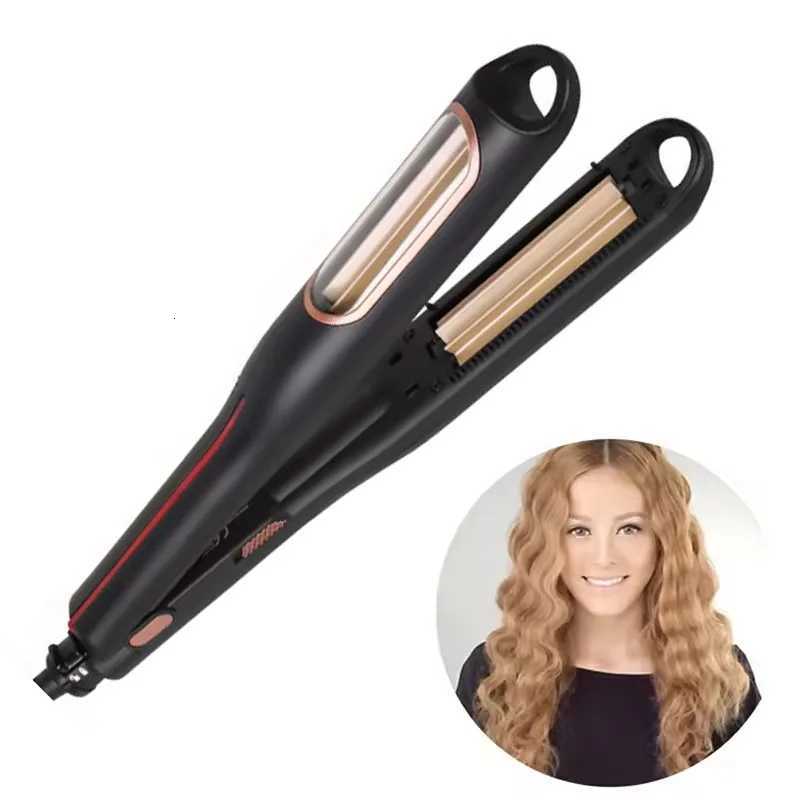 Hair Ceramic Automatic Curling Iron Wave Hair Crimper Automatic Rotating Electric Hair Crimper Styling ToolsT251114