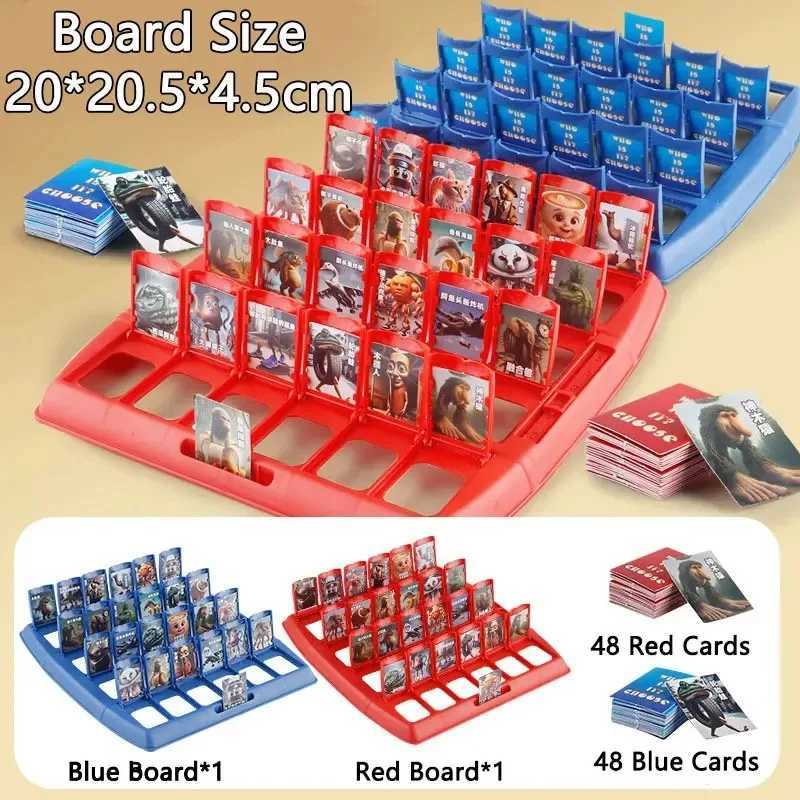 Who I Am Game Guess Game Parent Child Interactive Toys Halloween Gifts Puzzle Card Game Family Party Games Educational Toy C251114