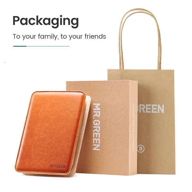 Mr.Green Manicure Set With Leather Case 7 In 1 Professional Foot And Face Care Tool Kits Stainless Steel Nail Clipper Sets Gift