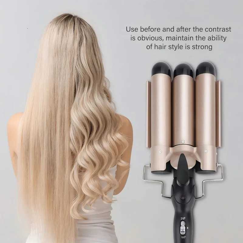 Multi-functional portable curling iron interchangeable curling iron set ceramic bucket home curling iron wonder toolT251114