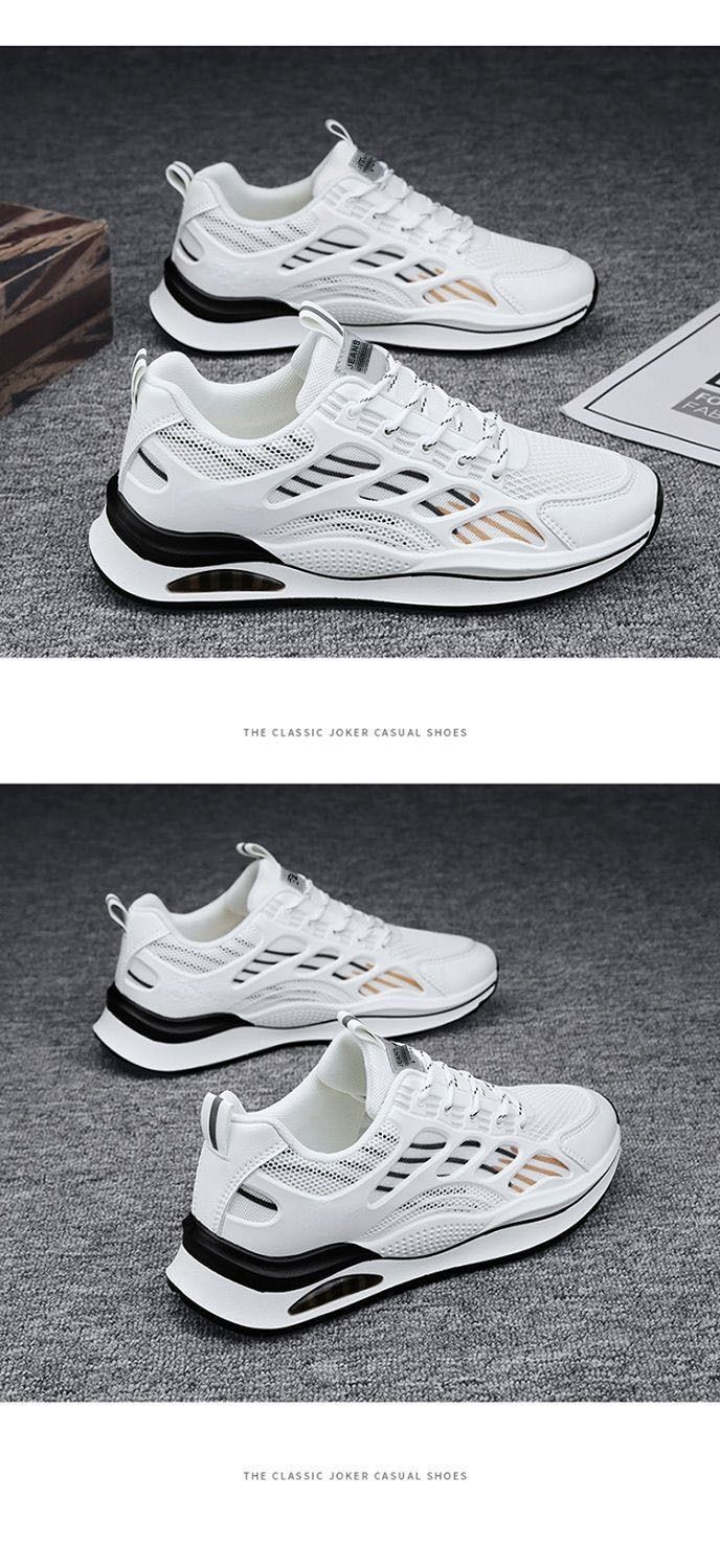 Free shipping New sports shoes men dad shoes fashion breathable comfortable mesh shoes thick soled sports leisure running shoes