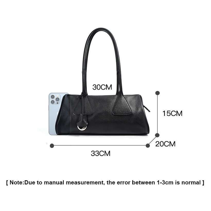 Avro's MODA High-Capacity Shoulder Bags Women Office Lady Genuine Leather Underarm Fashion Solid Popular Tote Bag Classic Bolsos