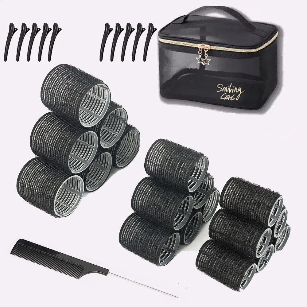Air Bangs Curling Tube Large Cosmetic Bag Curler Set Bangs Curling Hair Diva 250409