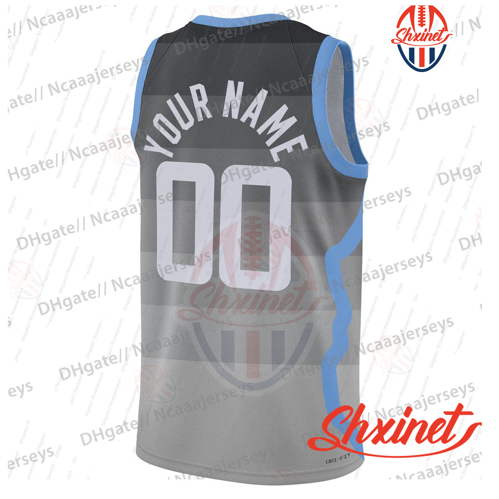 Markkanen 2025-26 City Basketball Jersey Nurkic Anderson Bailey Clayton Jr. Williams George Kessler Niang Hendricks Mykhailiuk Custom Stitched Casual 