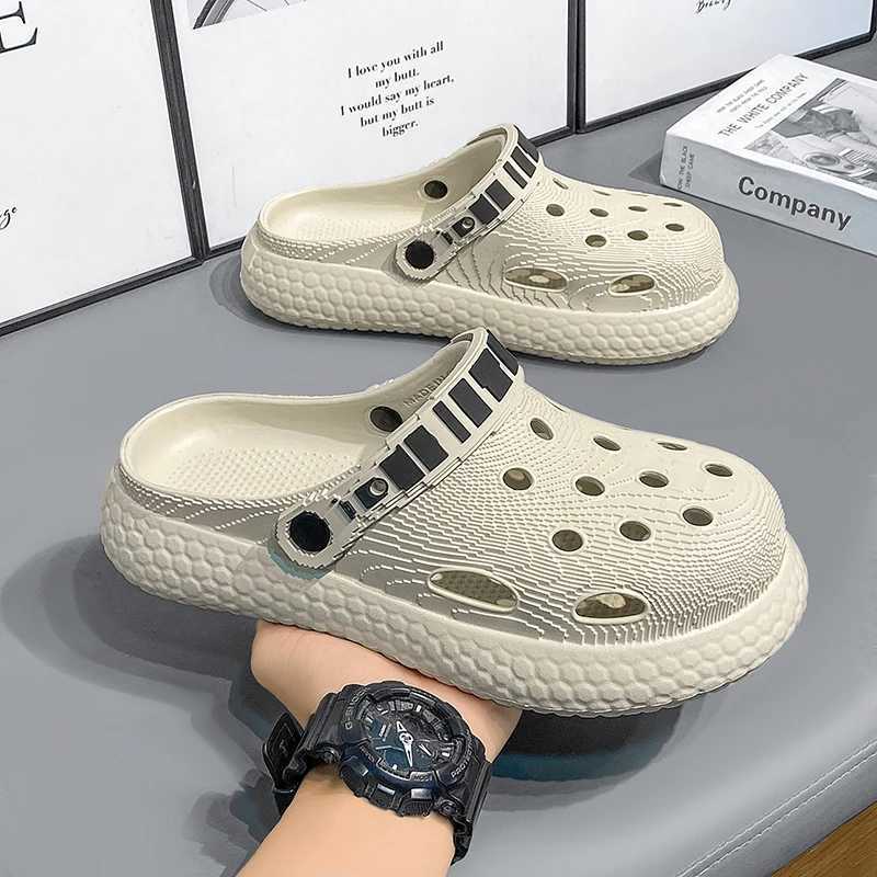 Couple style mens and womens baby head slippers for summer new style for external wear anti slip and anti odor beach dual-use sandals and slippers W25