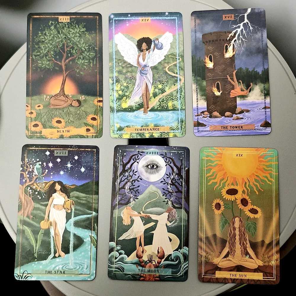 Earth Woman Tarot Deck 78 Pcs Tarot Cards Nurture Your Intuition and Celebrate Mother Natures Wisdom 1036cm C251114