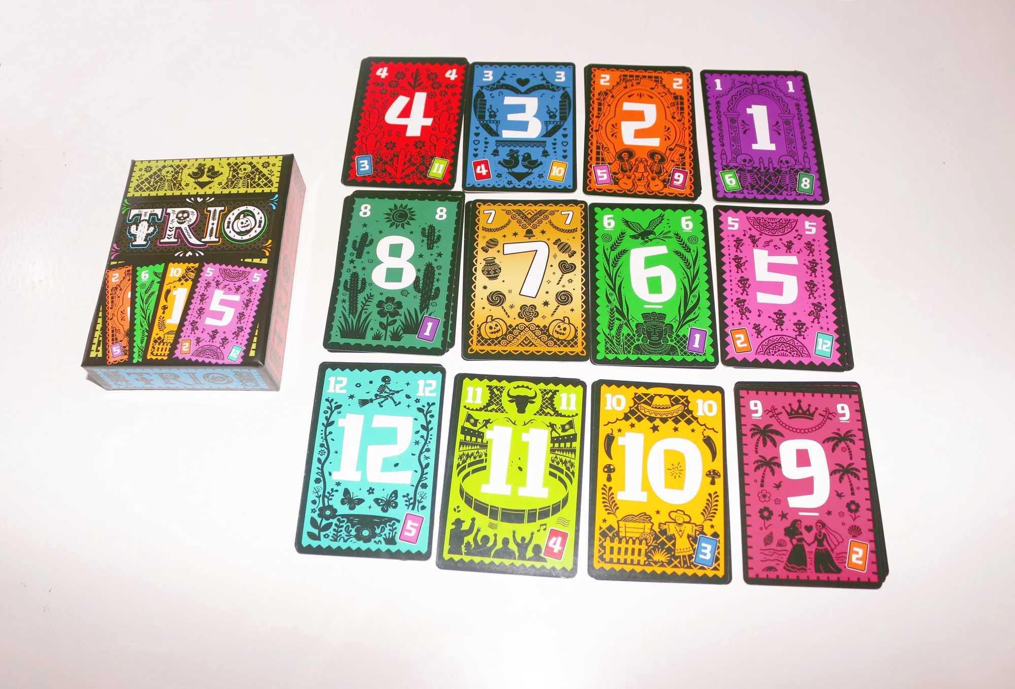 Trio Family Card Gameon the Recommendation List 2024 Game of the Year 3-6 Players Perfect for Party Game C251114