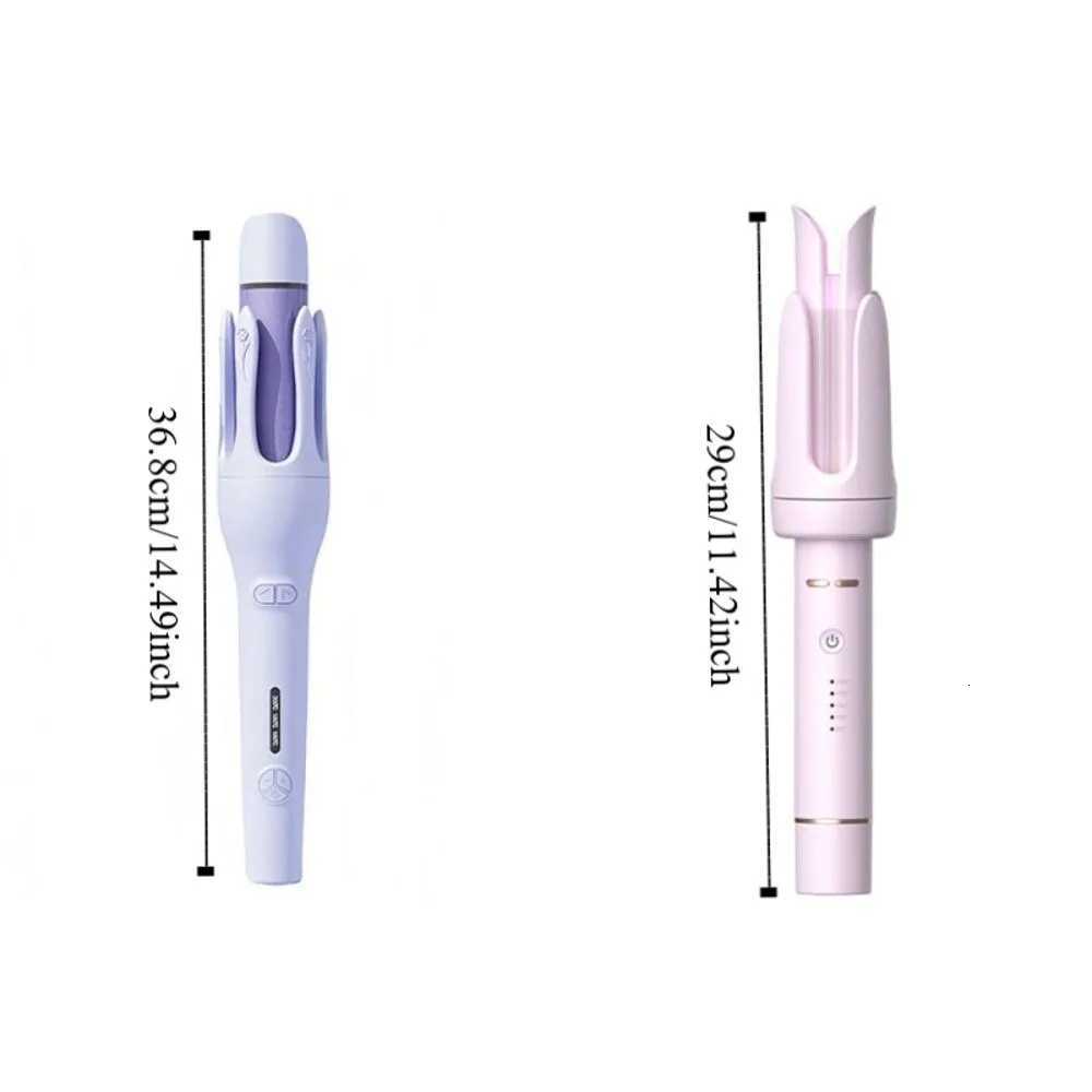 Portable Design 2-in-1 Waver Hair Curling Iron Anti-Tangle Technology Straightening And Curling Automatic Rotating Hair CurlerT251114