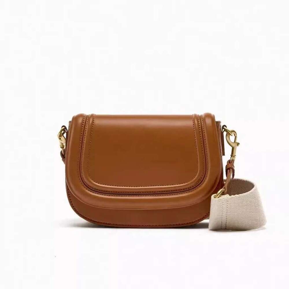 2024 New Wide Shoulder Strap Armpit Saddle Fashion High-End Pu Leather Crossbody Bag, Trendy Small Mobile Phone Bags