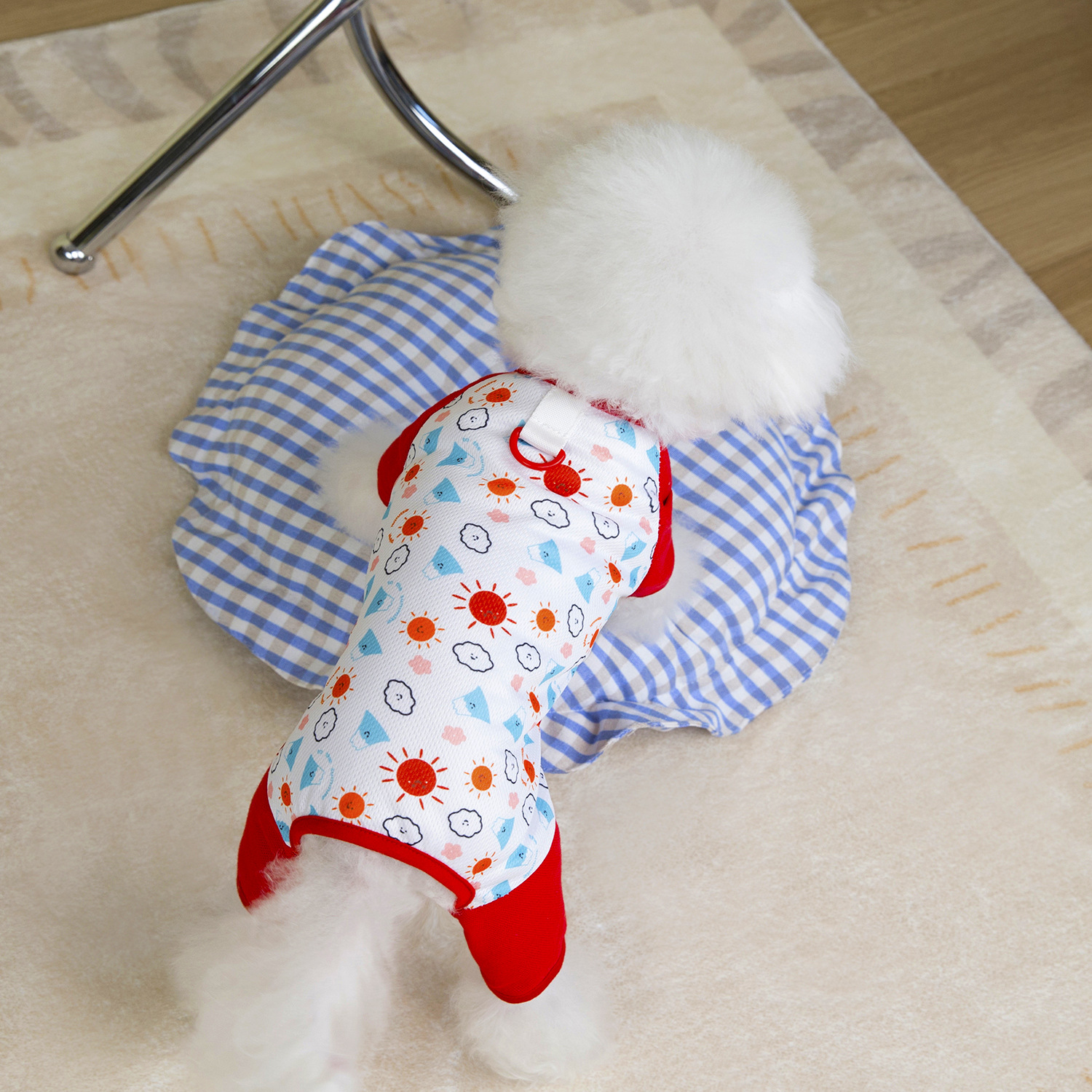 Dog Clothes Dog Pajamas Costumes for Indoor Outdoor Comfortable Puppy Pajamas Soft Breathable Dog Jumpsuit Shirt Coat for Medium and Small Dog XL A82