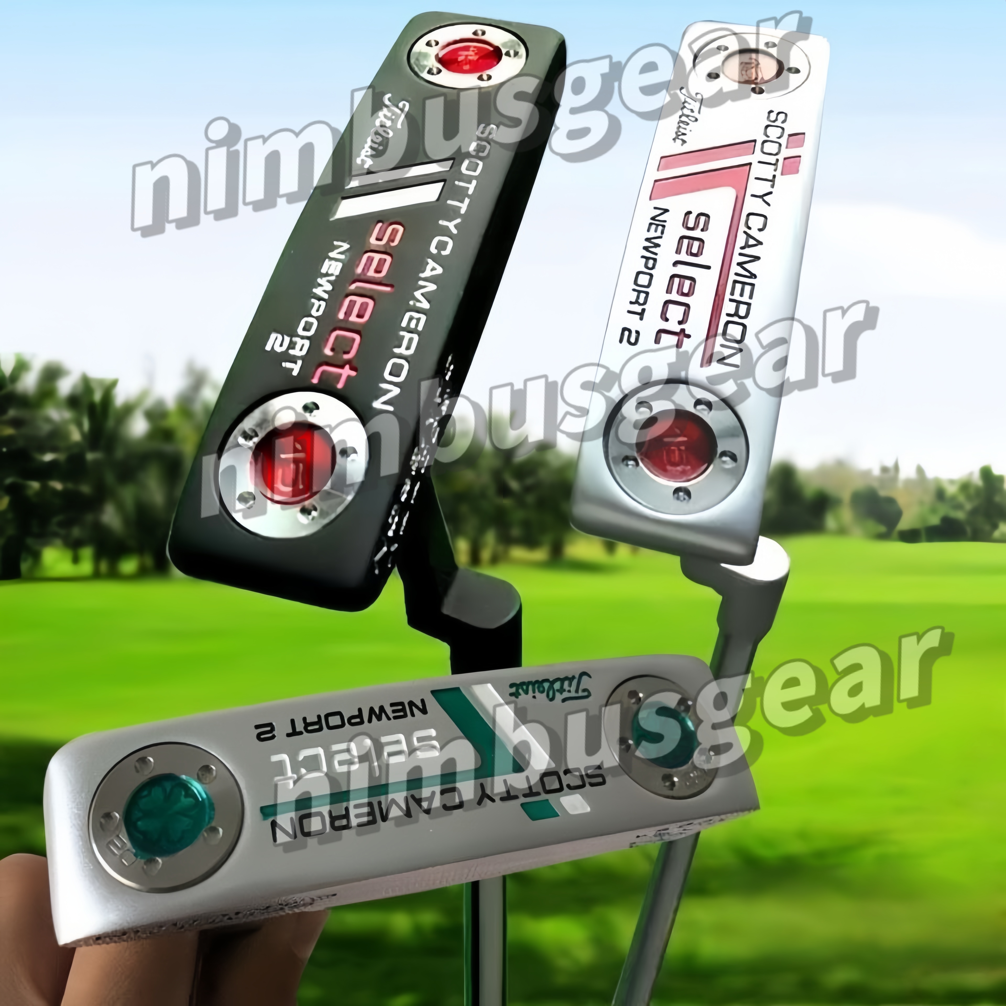 Golf clubs Putter straight-line putter GOLF shaft with golf putter headcover real photo contact seller mythosgear