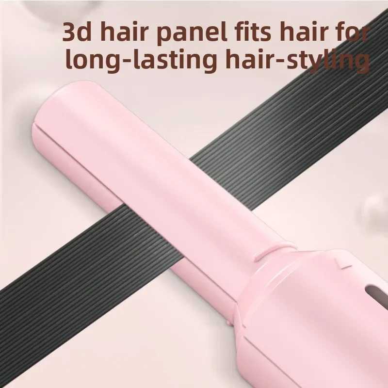 Portable Hair Straightener Mini Curling Iron Women Ceramic Straightening Styling Tools Curling and Straightened Dual-use SplintT251114