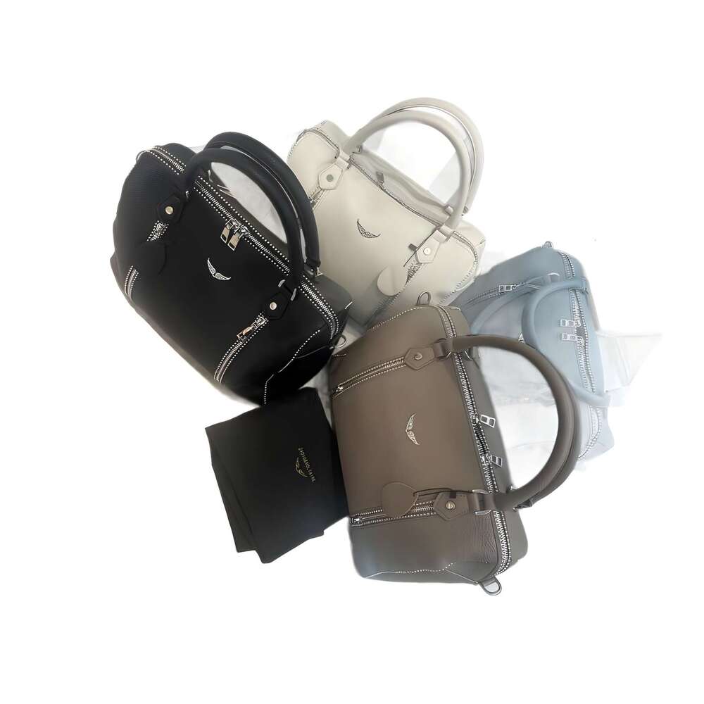 Women's Bags Z New Black Lychee Pattern Women's Genuine Leather Cross Shoulder Handbag Bucket Bag