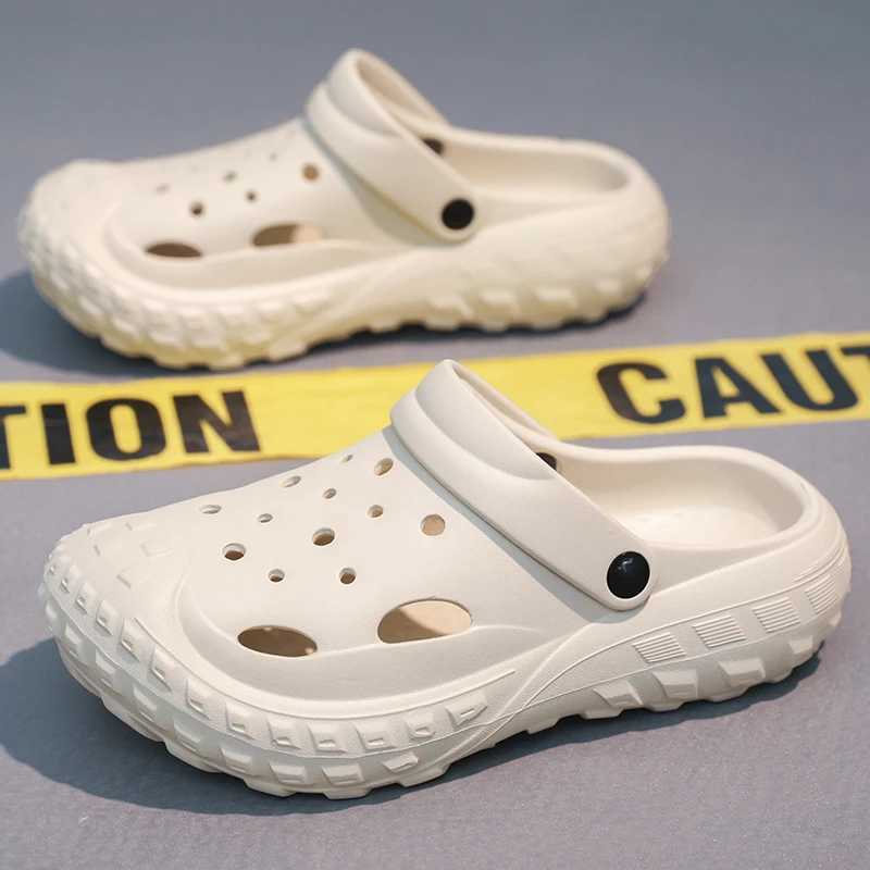 Mens Skating Shoes Summer Beach Chlorine White Black Womens Shoes Size 35-48 Casual Sports Sneakers Mens Sandals W250414