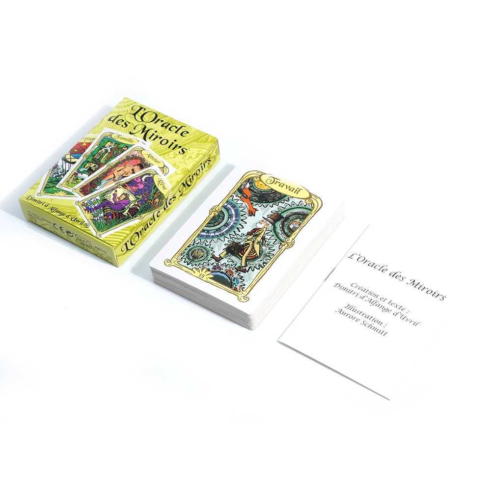 Franais Oracle des Miroirs French of Tarot Cards Un Outil Prcieux pour la Divination et la Guidance Spirituelle Board Game C251114