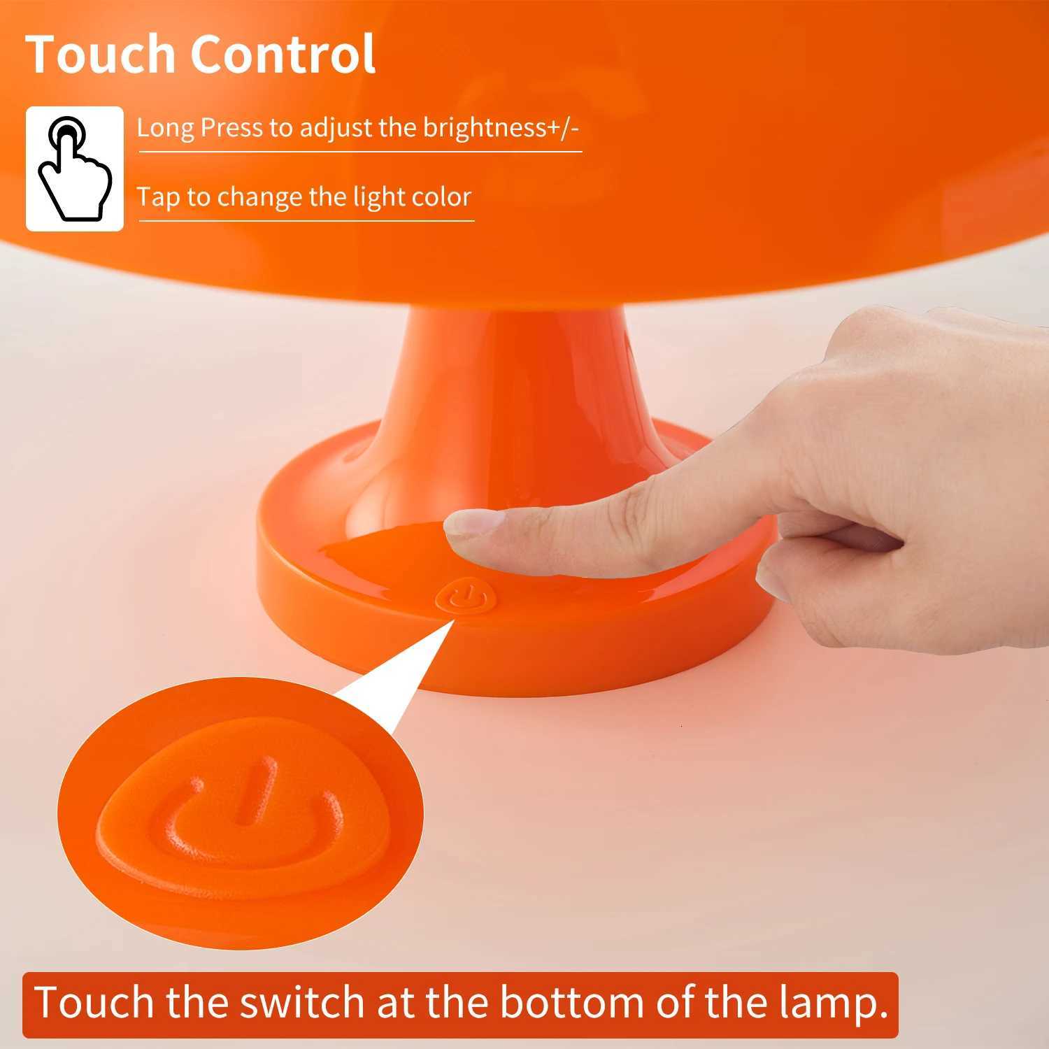 Modern Bauhaus Art Desk Lamp Bedroom Bedlight Danish Designer Classic Mushroom Decorative Desk Lamp M251114