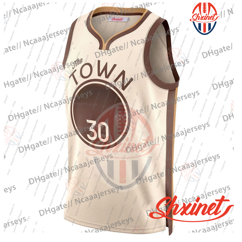 Custom 30 Curry 2025-26 City Basketball Jersey Butler III Kevon Looney Green Kuminga S-XXXL