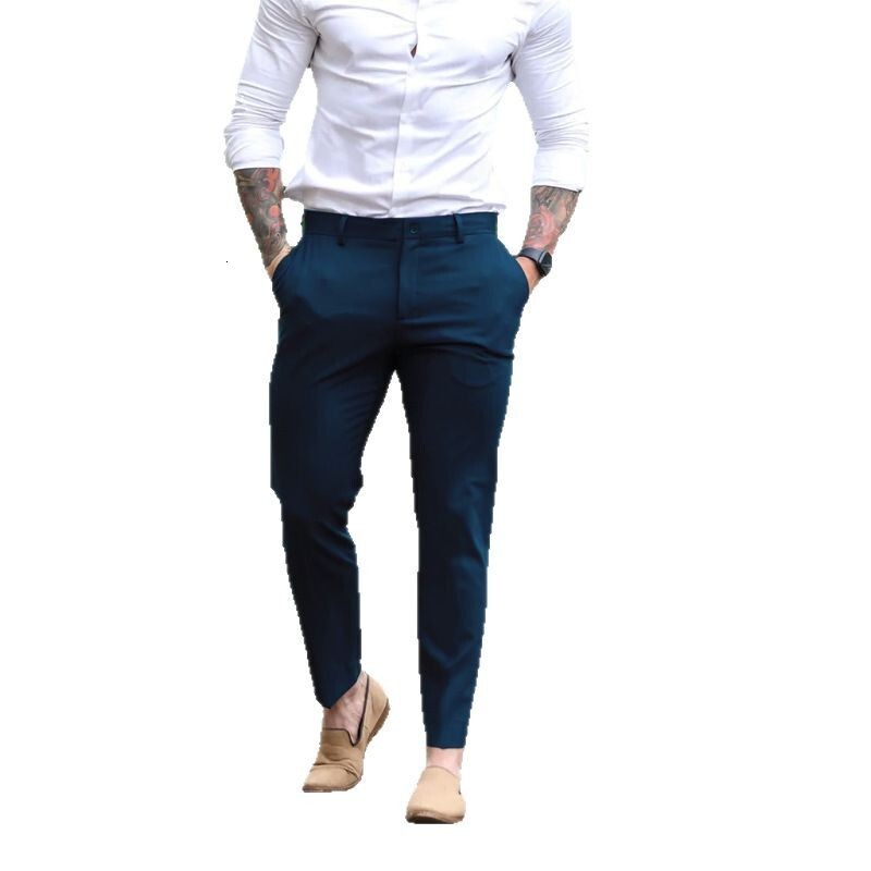 Special workwear Spring new men's outdoor slim fitting long straight tube sports casual work pants