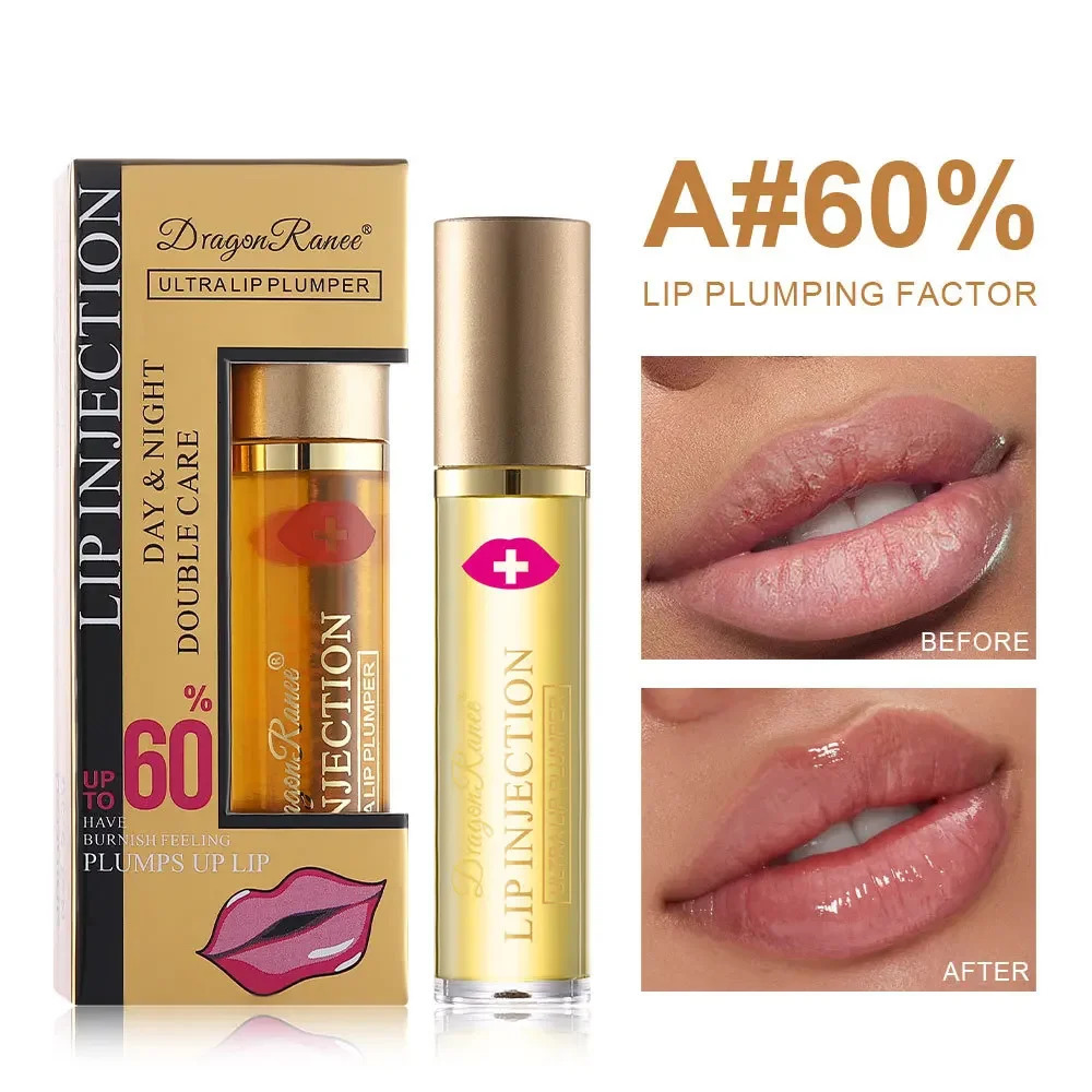 Instant Volumising Lip Plumper Oil Lip Enhancer Lip Gloss Plumping Serum Moisturizing Anti-Wrinkle Lipstick Sexy Lip Care Makeup 251110 - view 7