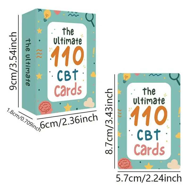 Mindfulness cards 55 cards containing 110 suggestions for action cognitive behavior cards personal emotional management C251114