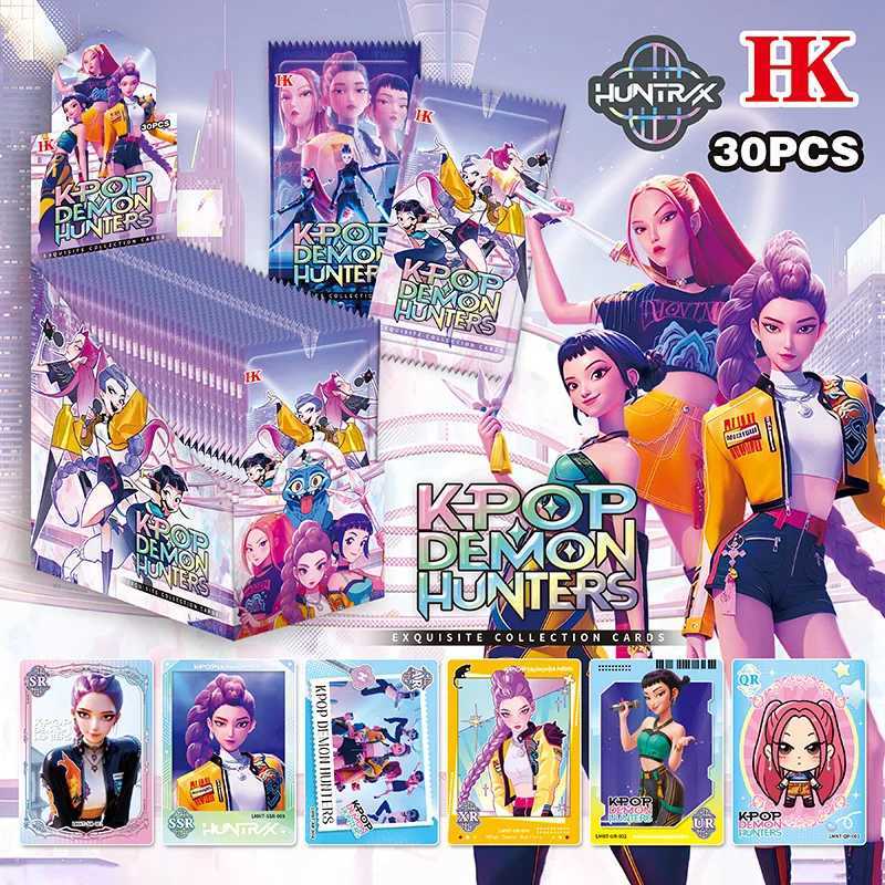 2025 New Anime K-Pop Demon Hunters Card Rare Anime Character Games Collection Card Blind Box Childrens Toys Christmas Gifts C251114