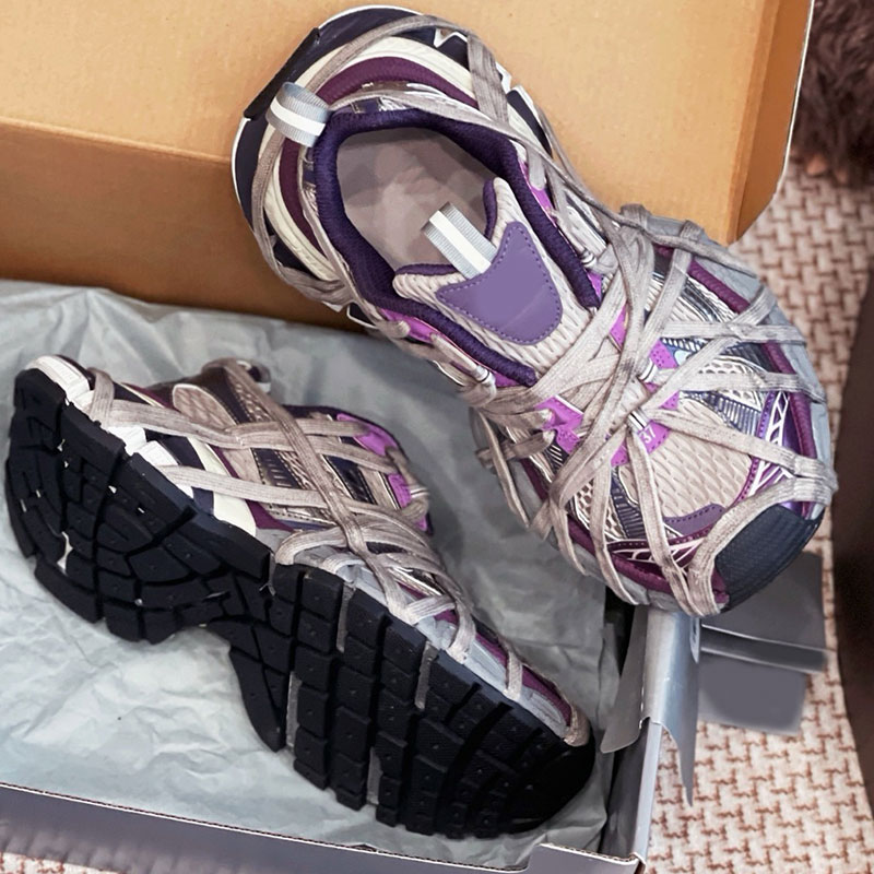 WOMENS 3XL EXTREME TRAINERS IN BLACK designer sneakers men women spring summer casual shoes anti slip wear resistant rubber soles classic brand sports shoes