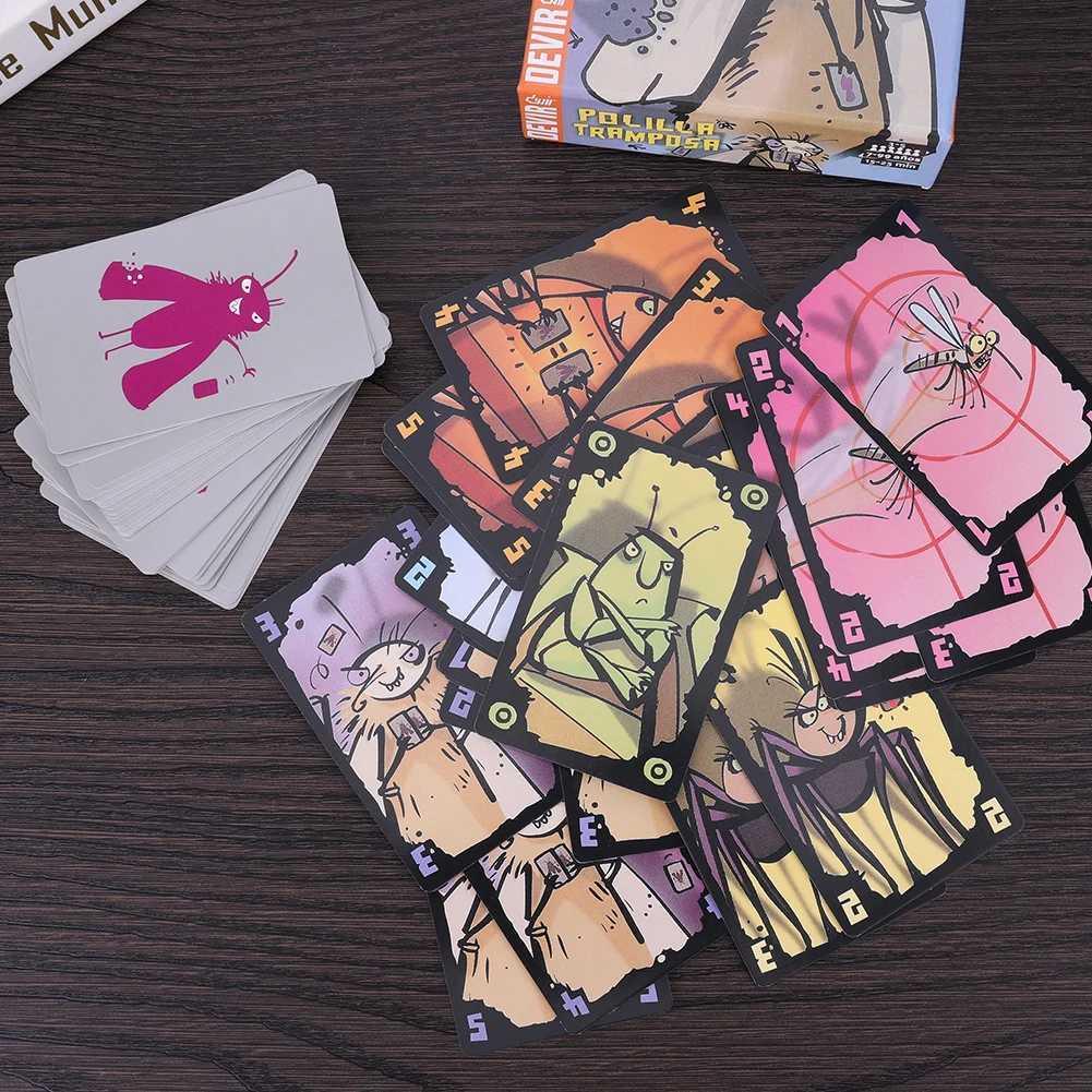 Polilla Tramposa Card Game Royal Cheating Moth Board Game Leisure Gathering Board Game Cards Cheating Moth Card C251114