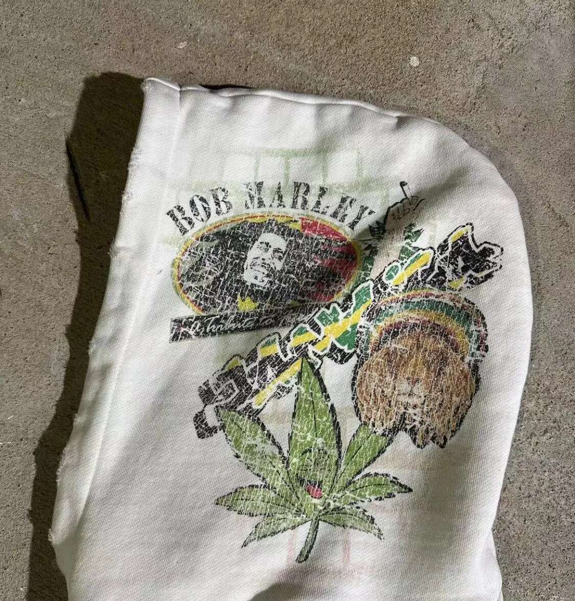 2024 American retro white pattern letter print casual personalized hoodie zipper long-sleeved clothes