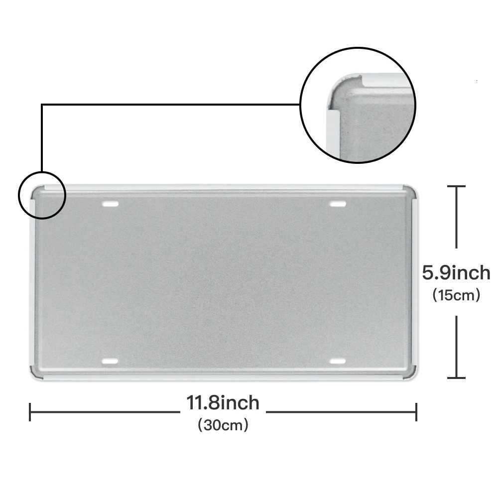 Putuo Decor Coffee Licenses Plate Metal Sign Tin Signs Decorative Plaques for Cafe Kitchen Living Room Garage Door Wall DecorM251114