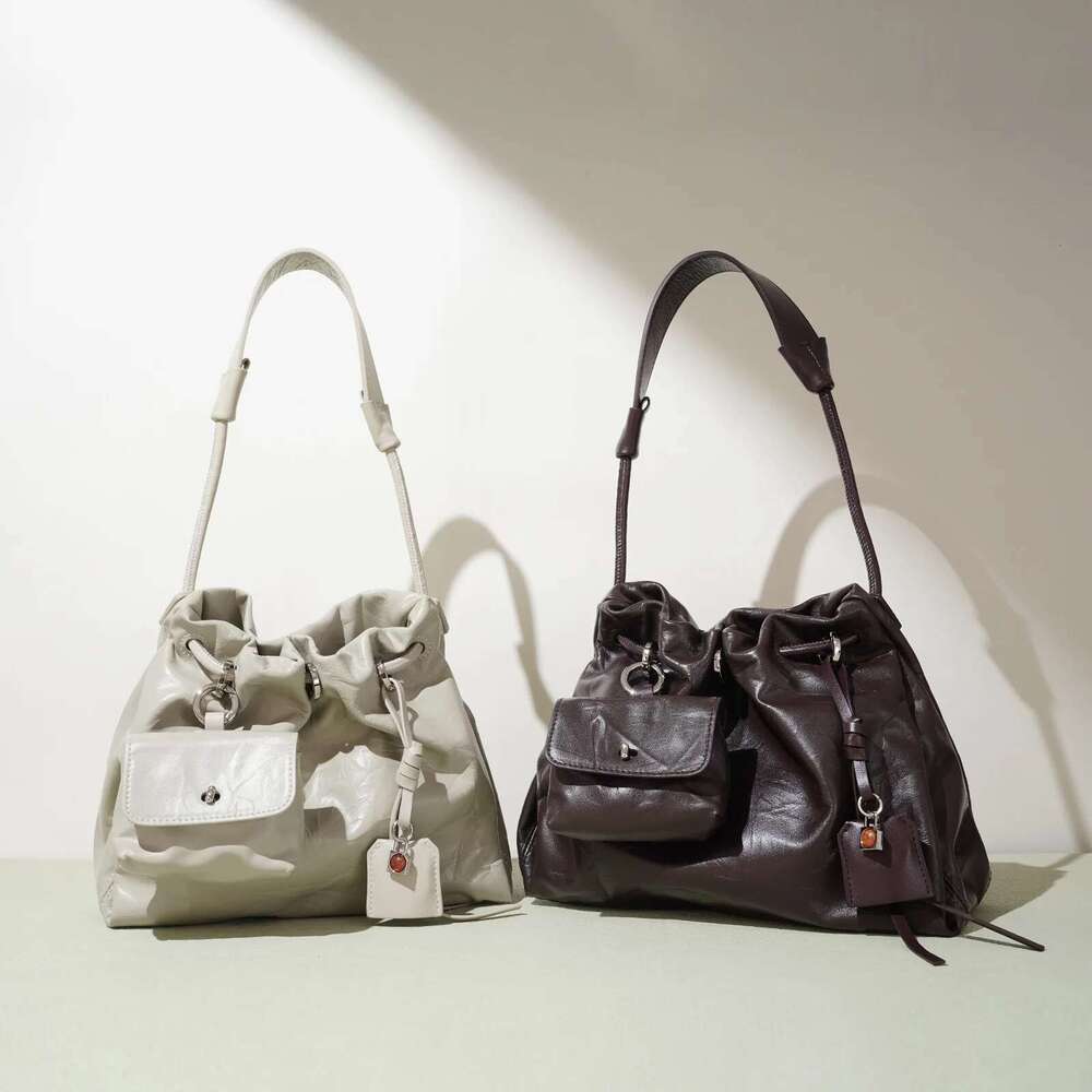 2025 Shoulder First Layer Genuine Leather Commuting High-Quality Handbag Large Capacity Woman Bag Original Brand Bags