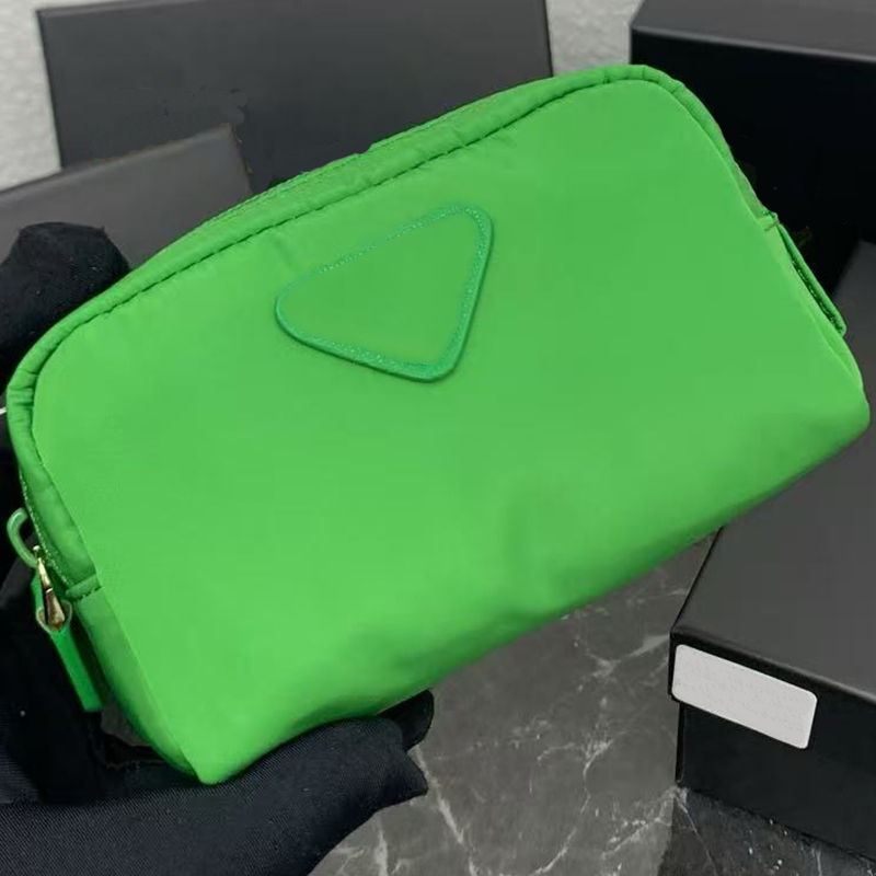 Nylon Makeup Bag Designer Wash Bag Woman Luxury Cosmetic Bag Travel Toiletry Pouch Nylon Coin Purse Portable Storage Bag Mini Wallet DFD2504143