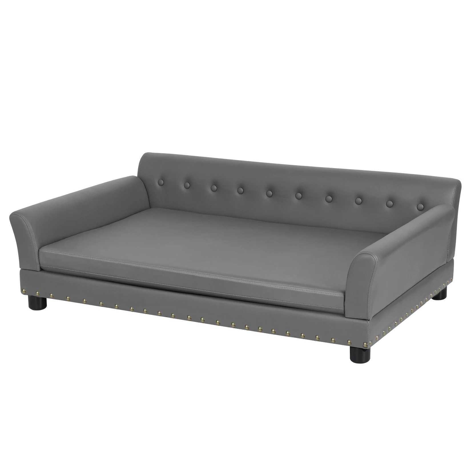 Rectangular pet bed for medium to large dogs durable elevator dog sofa bed comfortable dog sofa modern and stylish dog sofa X250412