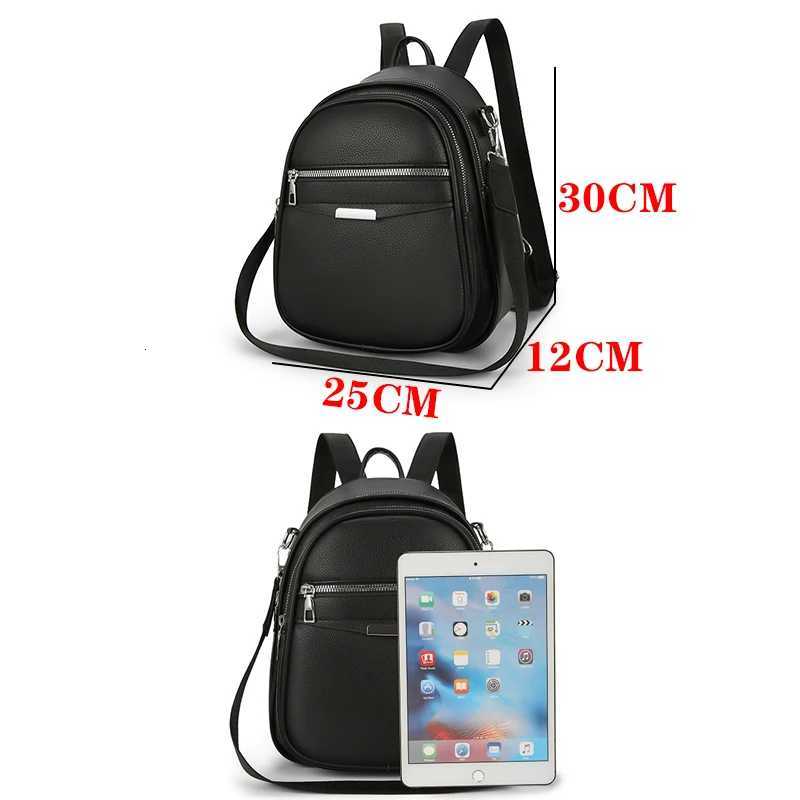 Multi Functional Female Backpack High Quality Leather Mochilas Luxurious Womens Designer Brand Backpacks Travel Bagpack SacW251113