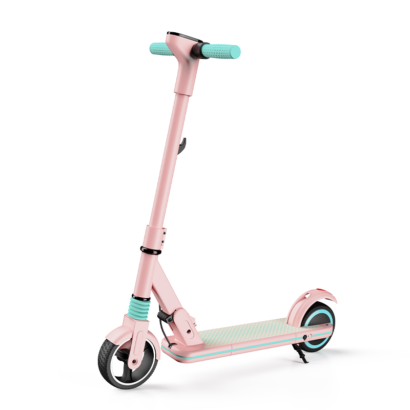 Euro Warehouse Mankeel MK027 Kids E Scooter 6.5inch Lightweight Electric Scooter with Range up to 5-8km, 14km/h Max Speed for Children Ages 6-12