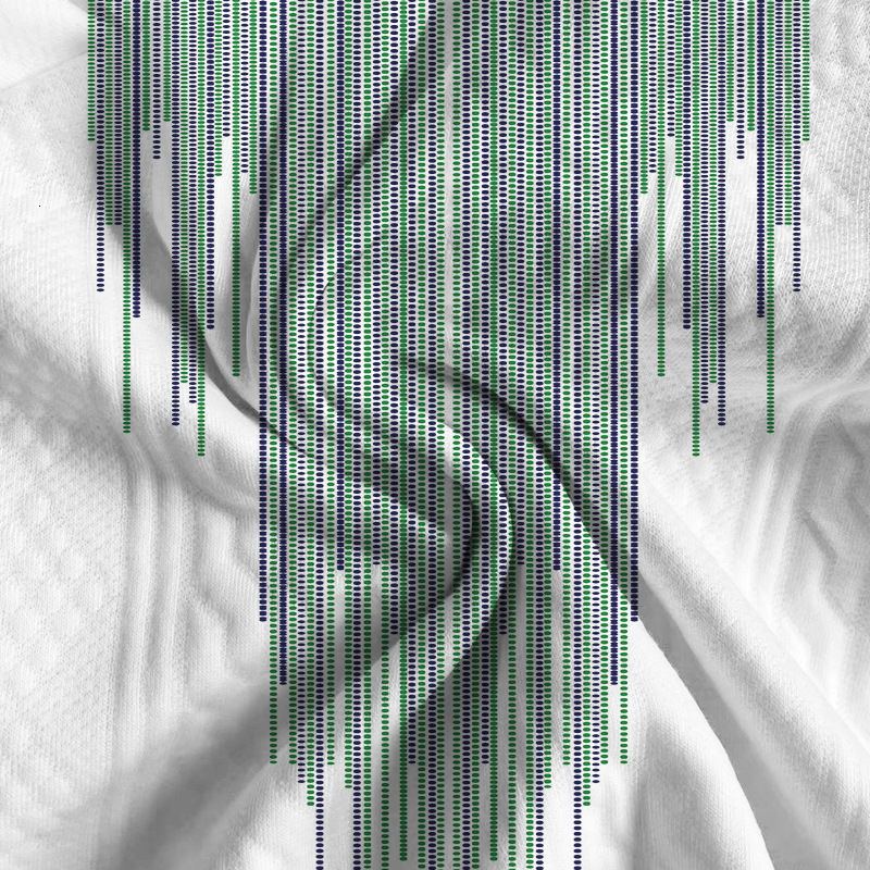 2025 Jacquard Digital Printed Seven point Short sleeved Men's with Shoulder Drop Loose Hawaiian T-shirt for Men Summer