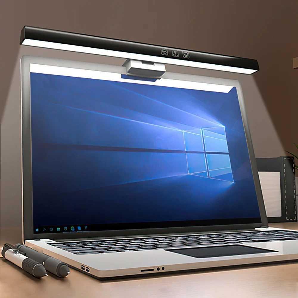 Eye-Care Desk Lamp 33cm 50cm LED Computer PC Monitor Screen Light Bar Stepless Dimming Reading USB Powered Hanging s M251114