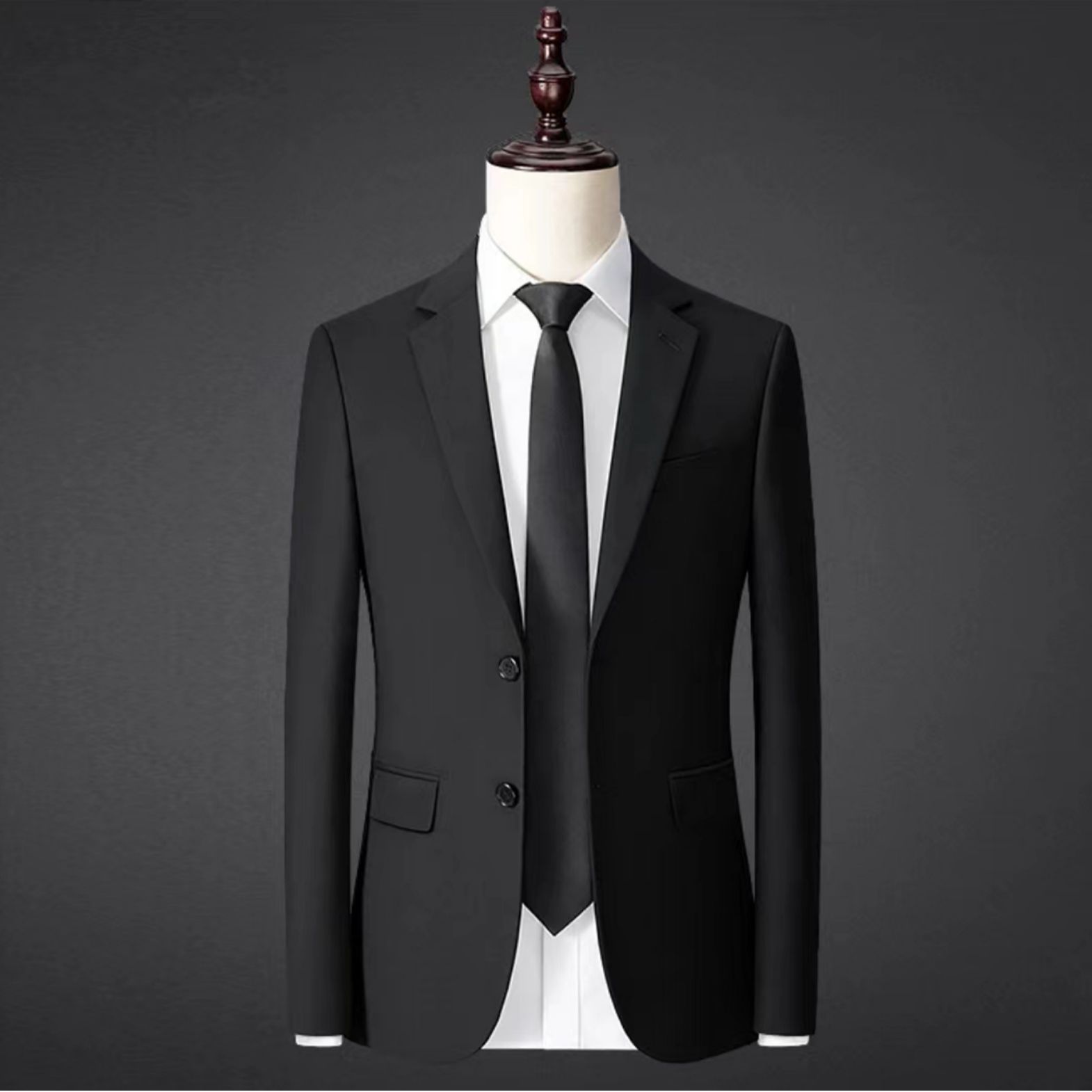k1162 Fit Single-Breasted Business Suit Jacket - Stylish Tailored Look