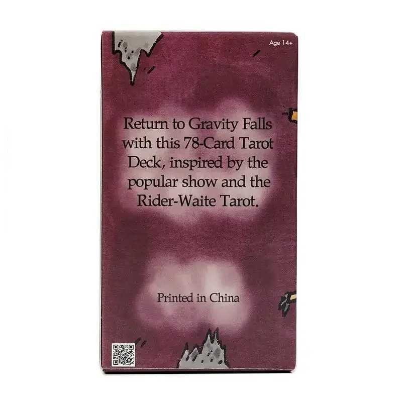 Mystery Tarot cards 78pcs tarot Deck English version Witchy Beginner Tarot Board games C251114