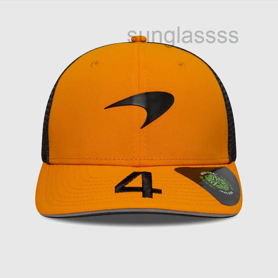 Racing F1 2025 Mclarens Hat Sergio Perez CAP Fashion Baseball Street Caps Man Woman Adjustable Fitted Hats