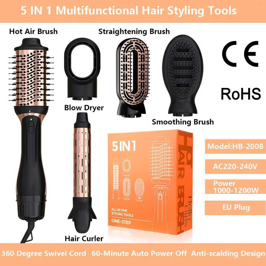 Multifunctional Professional Hair Styling Tools3 in 14 in 1 5 in 1Hair DryerHot AirHot Air BrushHair straightener curlingT251114