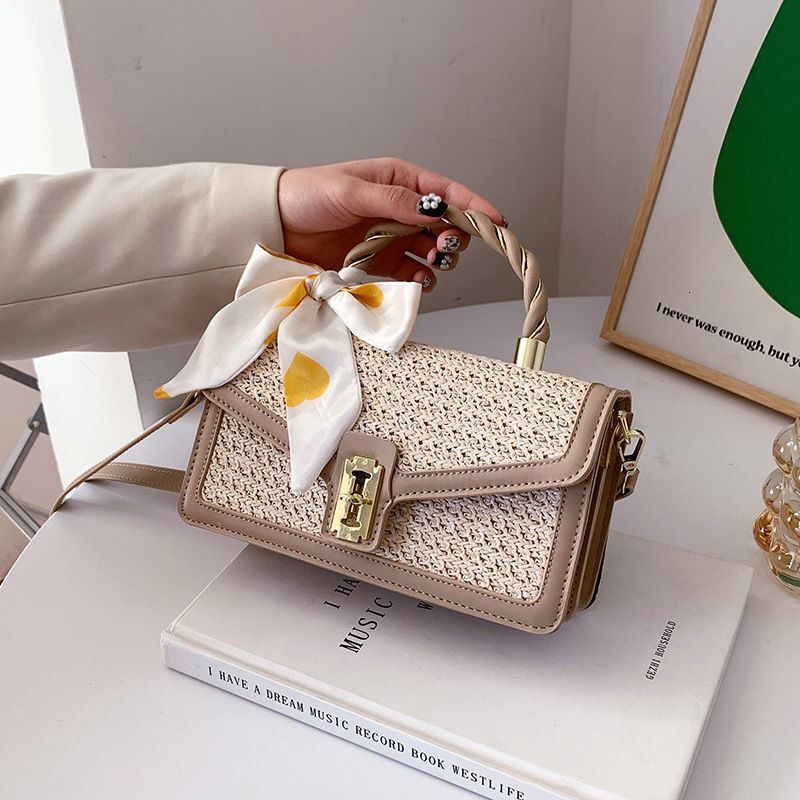 Bags Braided Chain Underarm New Versatile Shoulder Messenger Fashionable Niche Design High End Women's Bag