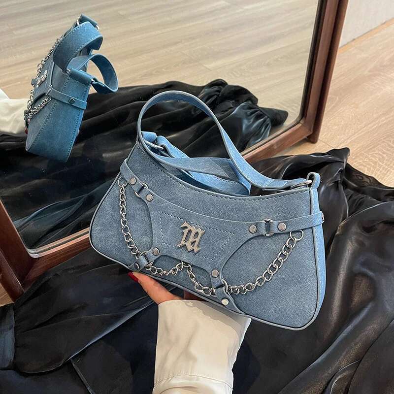 Nichedesignfashionwomen's Bag2023 Trendy New Versatile Exquisite Handbag, Fashionable And High-End Chain Armpit Shoulder Bag
