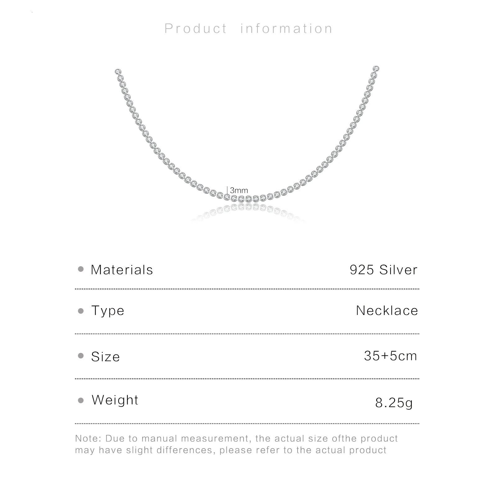 ANDYWEN 925 Sterling Silver Gold Zircon CZ Charm Choker Long Chain Necklace Wedding Jewelry Special Chain Soft Jewel 250407